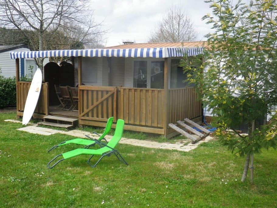 Mobil Home Sur La Cote Landaise 波讷地区圣朱利安 外观 照片